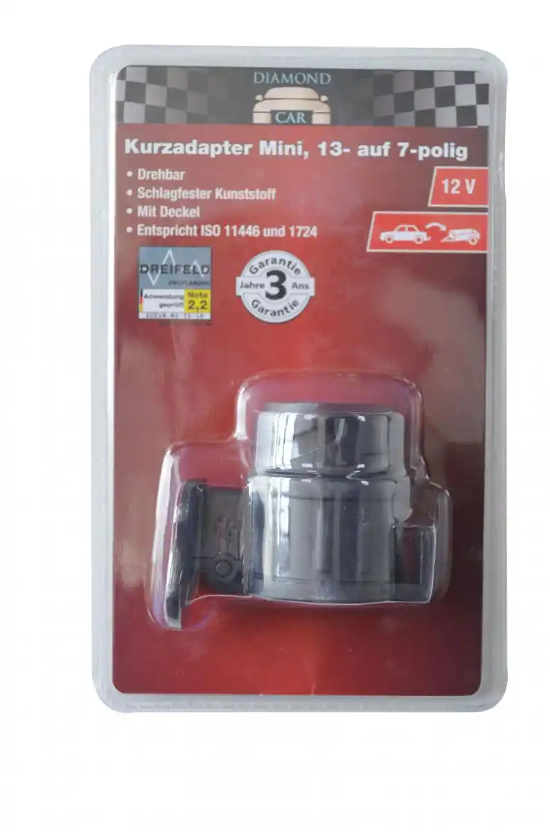 Bild 3 von Anhänger-Kurzadapter Mini 12V, 13- auf 7-polig
