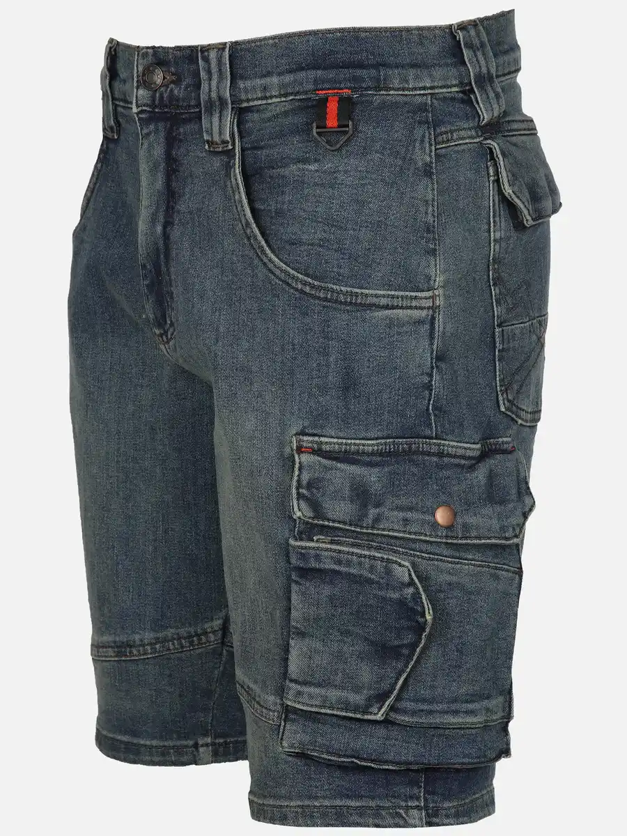 Bild 3 von Herren Arbeits-Jeansshort Blau