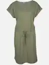 Bild 1 von Damen Jerseykleid mit Bindeband Salbei