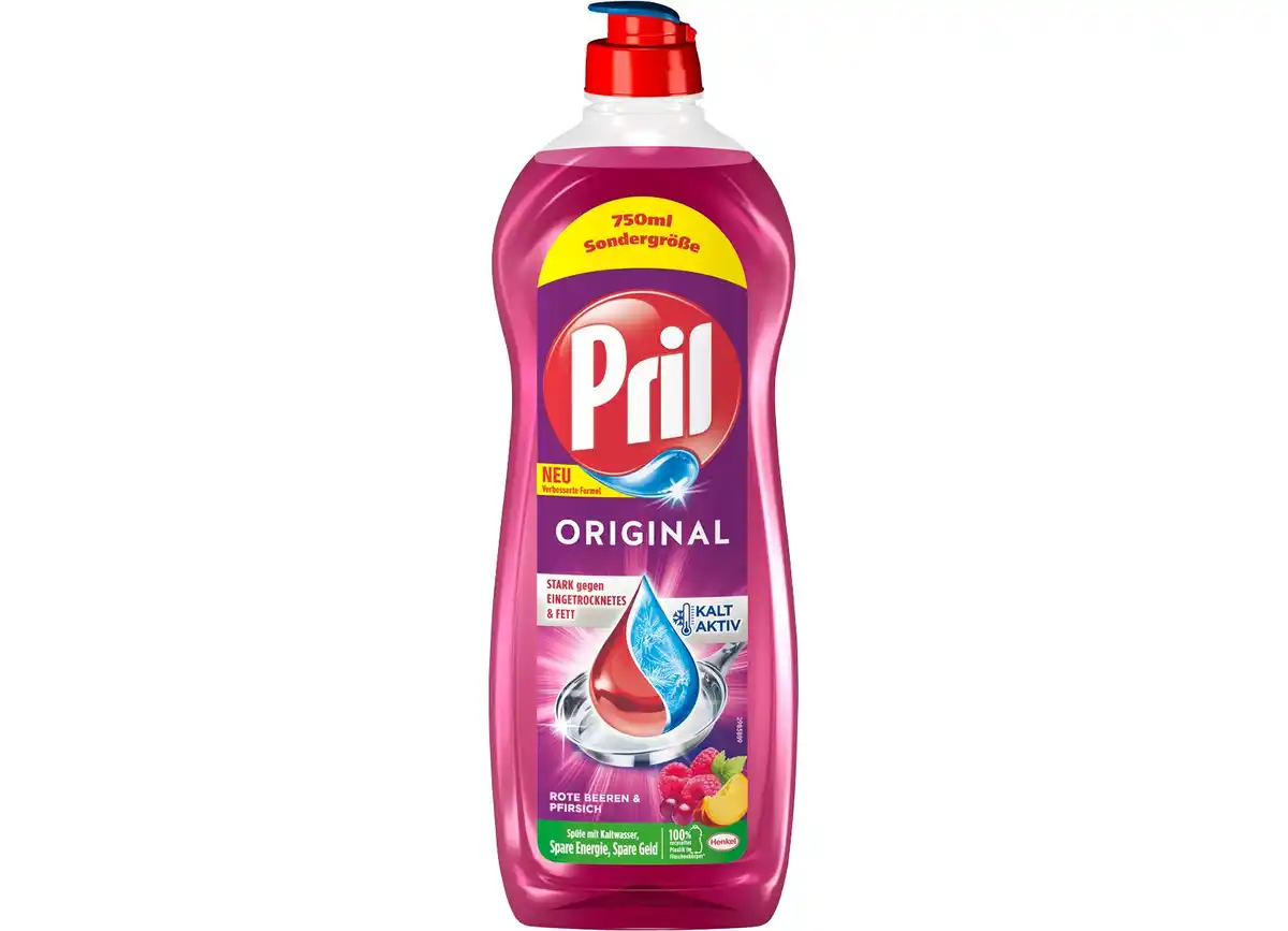 Bild 1 von Pril Spülmittel rote Beeren und Pfirsich