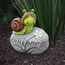 Bild 1 von Deko-Stein Willkommen Schnecke