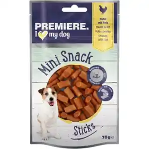 PREMIERE Mini Sticks Huhn und Reis 70 g