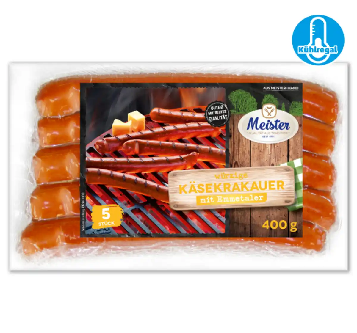 Bild 1 von MEISTER Käsekrakauer*