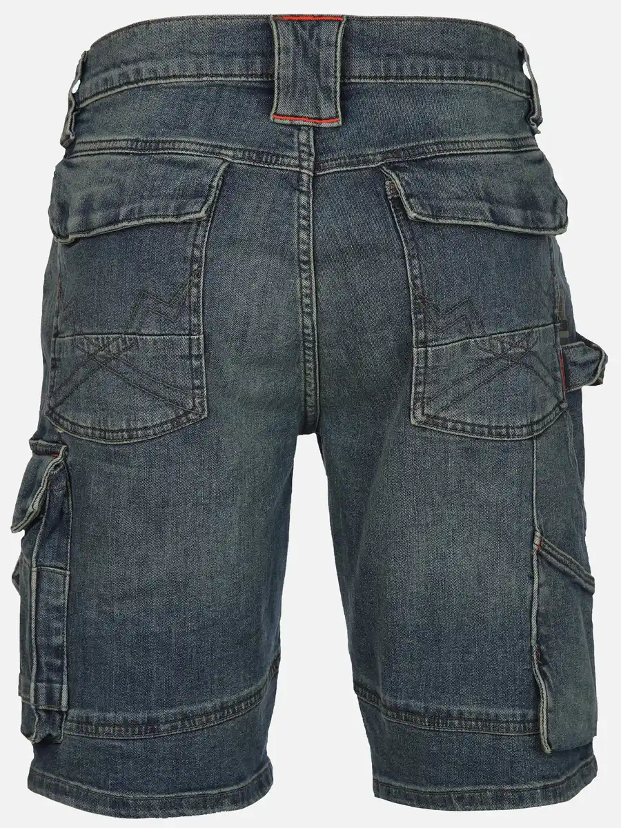 Bild 2 von Herren Arbeits-Jeansshort Blau