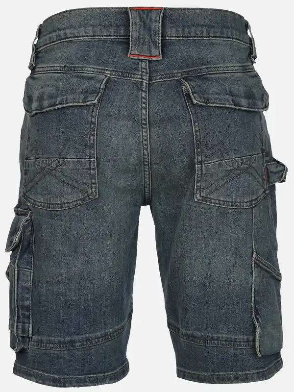 Bild 2 von Herren Arbeits-Jeansshort Blau
