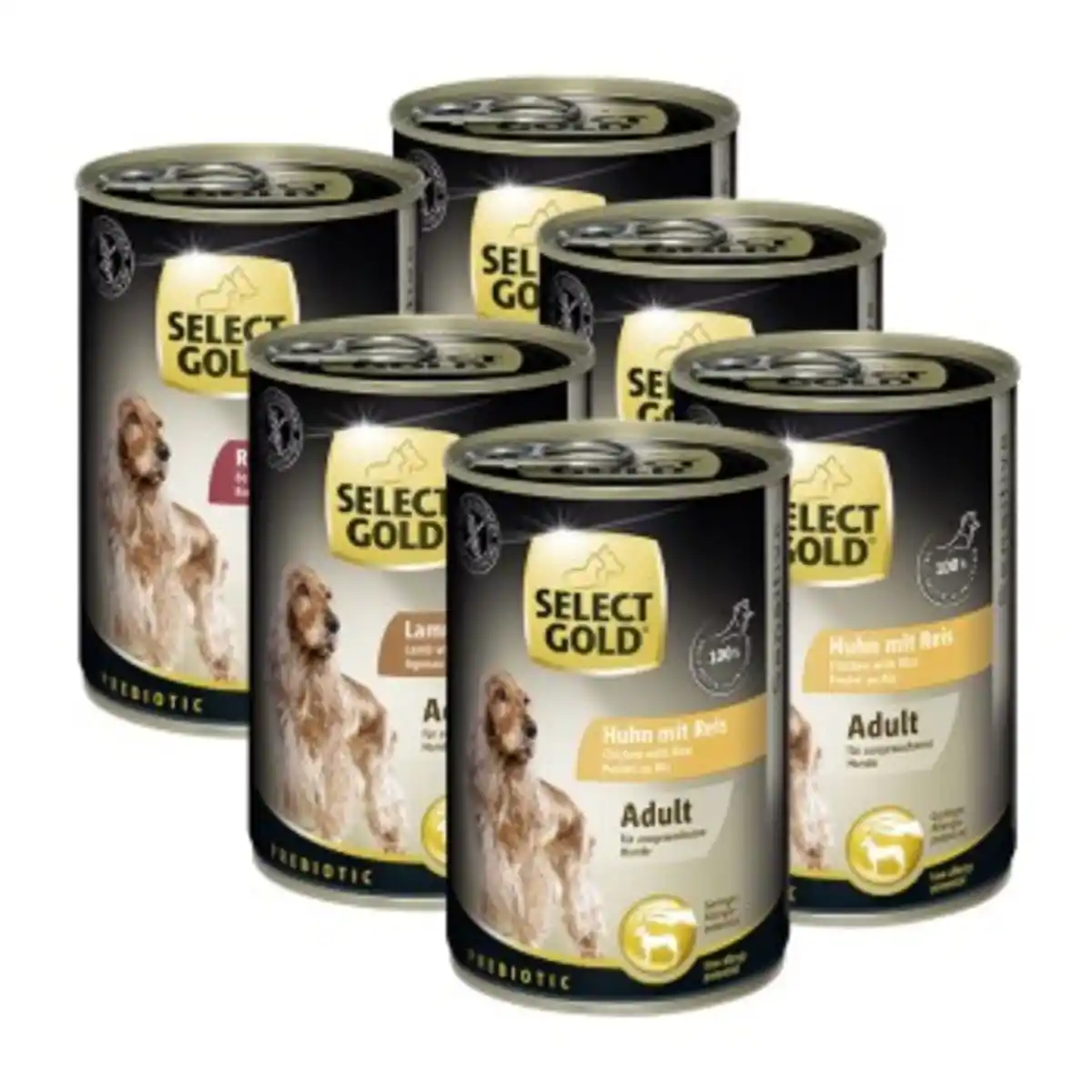 Bild 1 von SELECT GOLD Sensitive Adult Mixpaket 6x400g Mixpaket 1