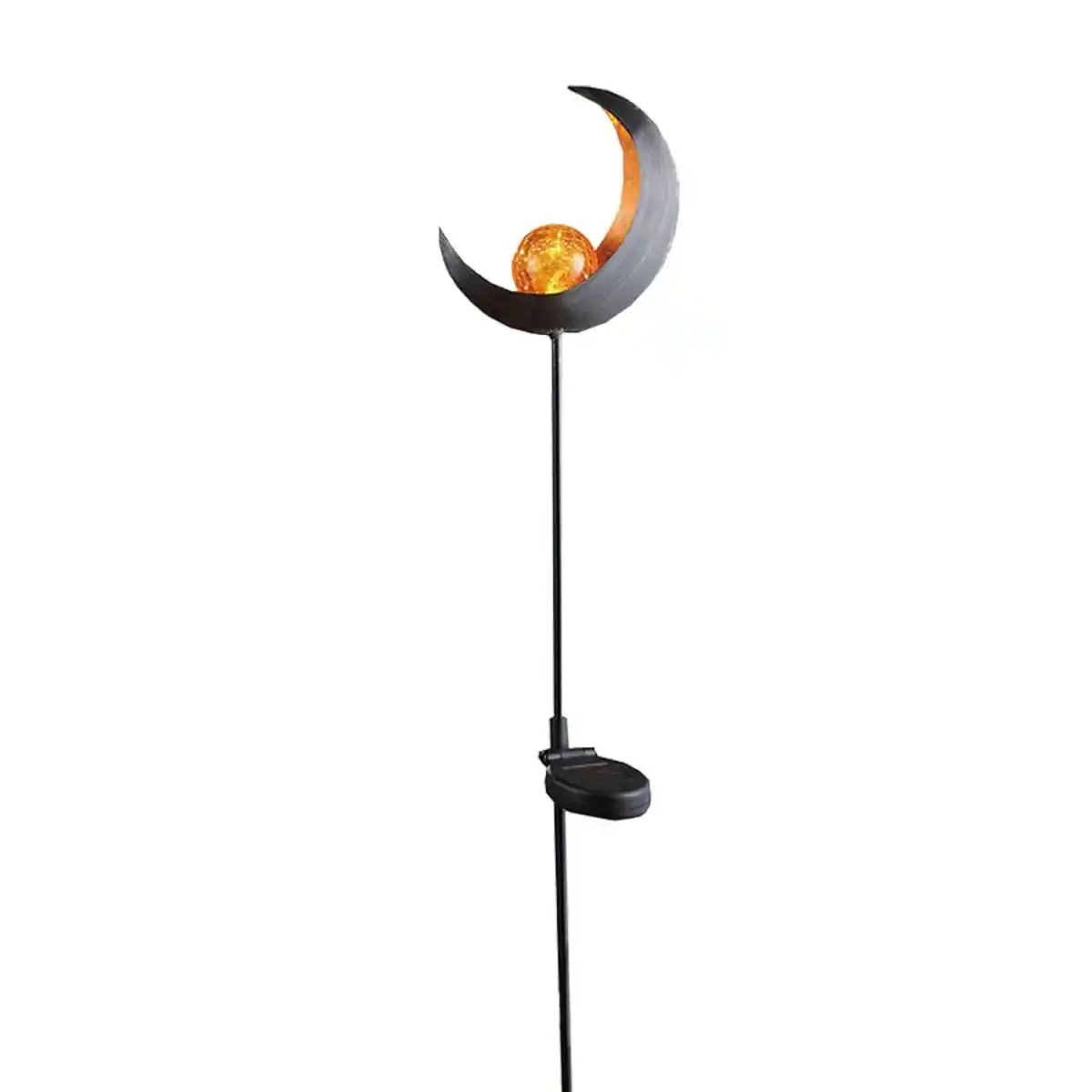 Bild 1 von LED-Solar-Gartenstecker 93cm Halbmond