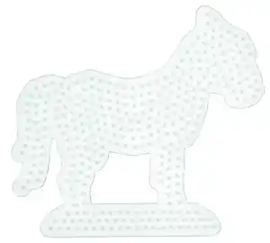 Hama Bügelperlen midi5+ Stiftplatte Pferd, 1 Stk