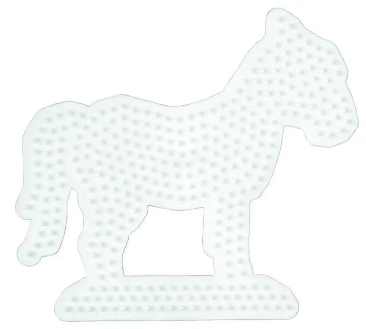 Bild 1 von Hama Bügelperlen midi5+ Stiftplatte Pferd, 1 Stk