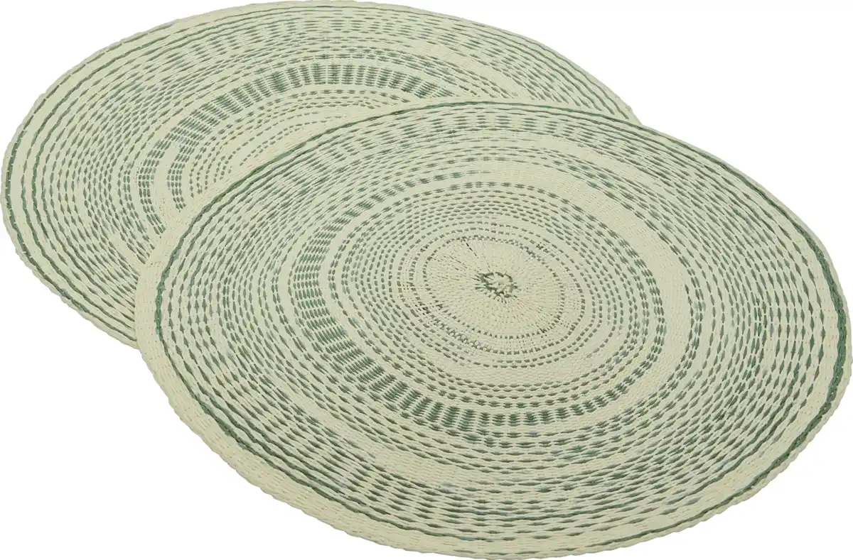 Bild 1 von IDEENWELT 2er Set Platzsets grün