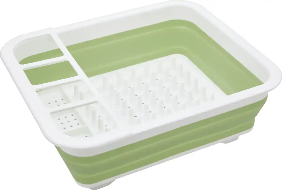 Bild 1 von IDEENWELT Faltbares Abtropfgestell lime