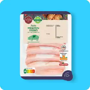 FAIR & GUT Minutensteaks, Vom Schwein