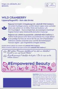 Labello Lippenpflegestift Wild Cranberry, 4,8 g