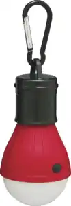 IDEENWELT LED-Campingleuchte rot