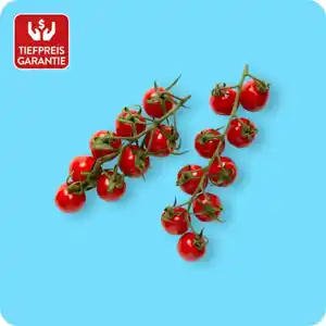   Mini-Romarispentomaten, Ursprung: siehe Etikett