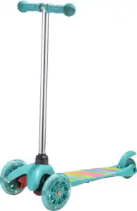 IDEENWELT Kinderscooter mit Leuchtrollen
