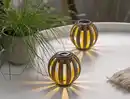 Bild 3 von IDEENWELT 2er Set Solar-Kugeln