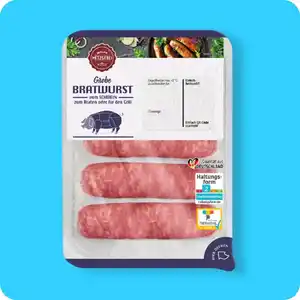MEINE METZGEREI Grobe Bratwurst, Vom Schwein