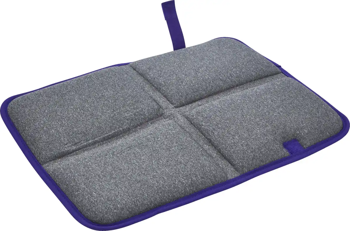 Bild 1 von IDEENWELT Faltbares Thermo-Sitzkissen grau-blau