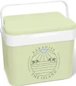 IDEENWELT Mini-Kühlbox 4,5 L grün