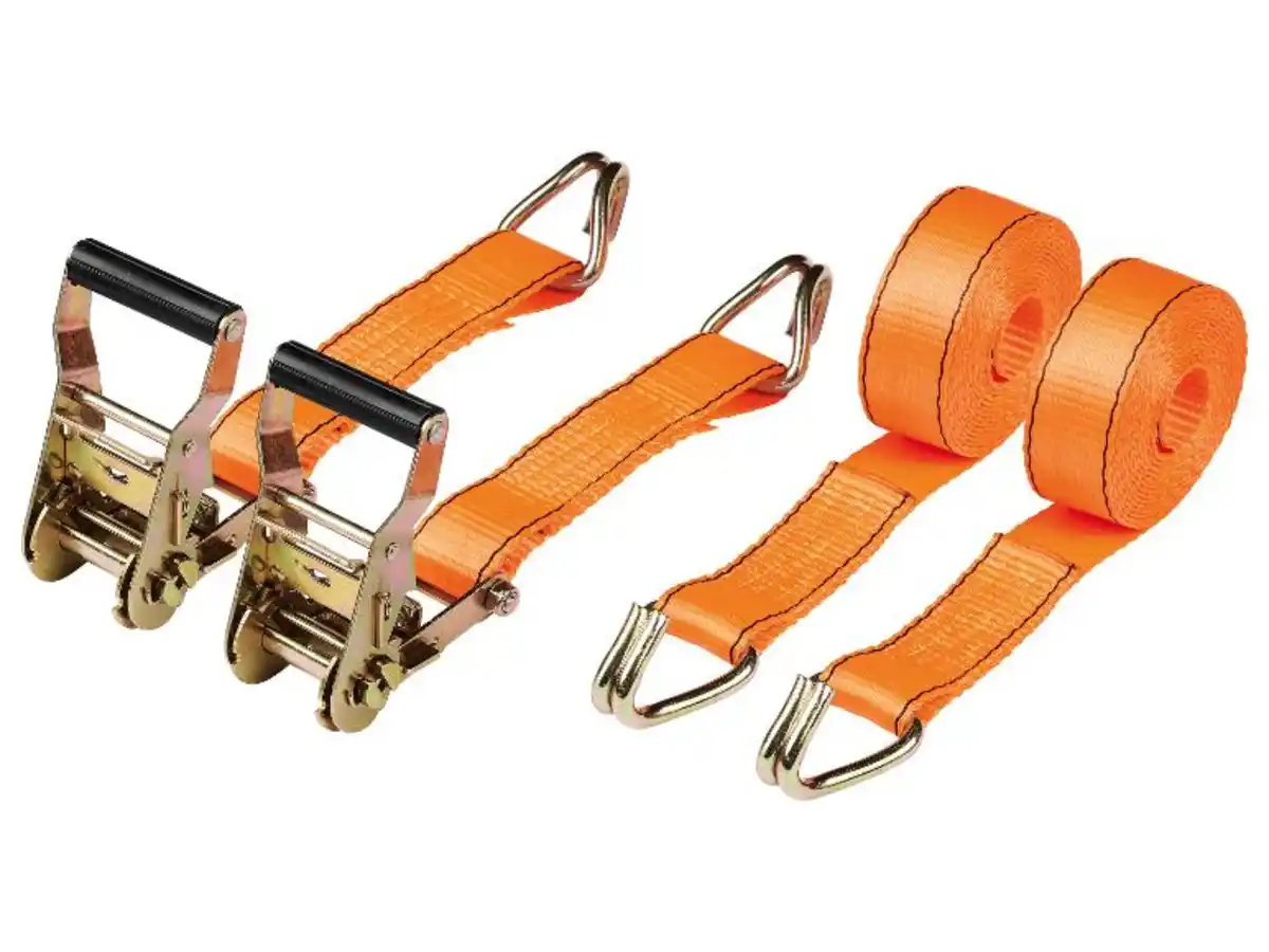 Bild 2 von ULTIMATE SPEED® Schwerlast-Ratschenspanngurte-Set / Ratschenspanngurte-Set,  4 m