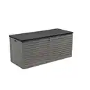Bild 1 von Kissenbox 'Molly L' Kunststoff grau/schwarz 146 x 64 x 61 cm
