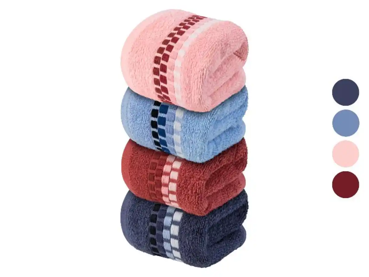 Bild 1 von LIVARNO home Frottier-Gästetücher, 2 Stück, 30 x 50 cm