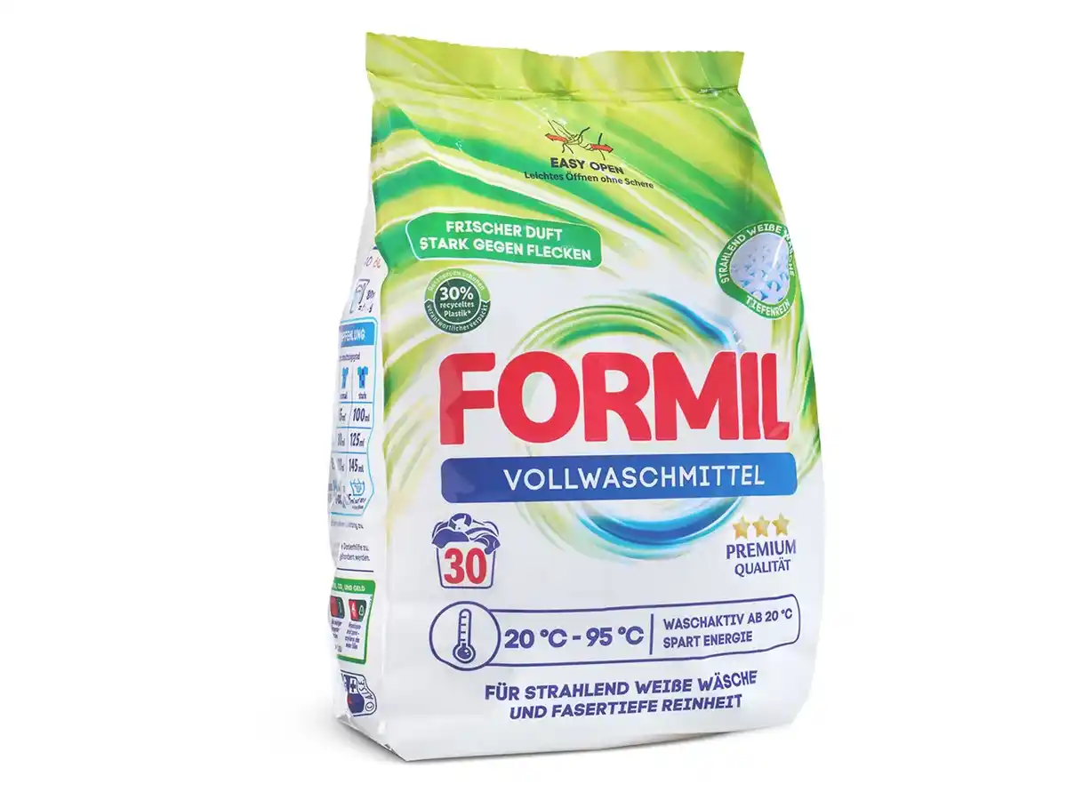 Bild 1 von Formil Vollwaschmittel,  30 Waschladungen