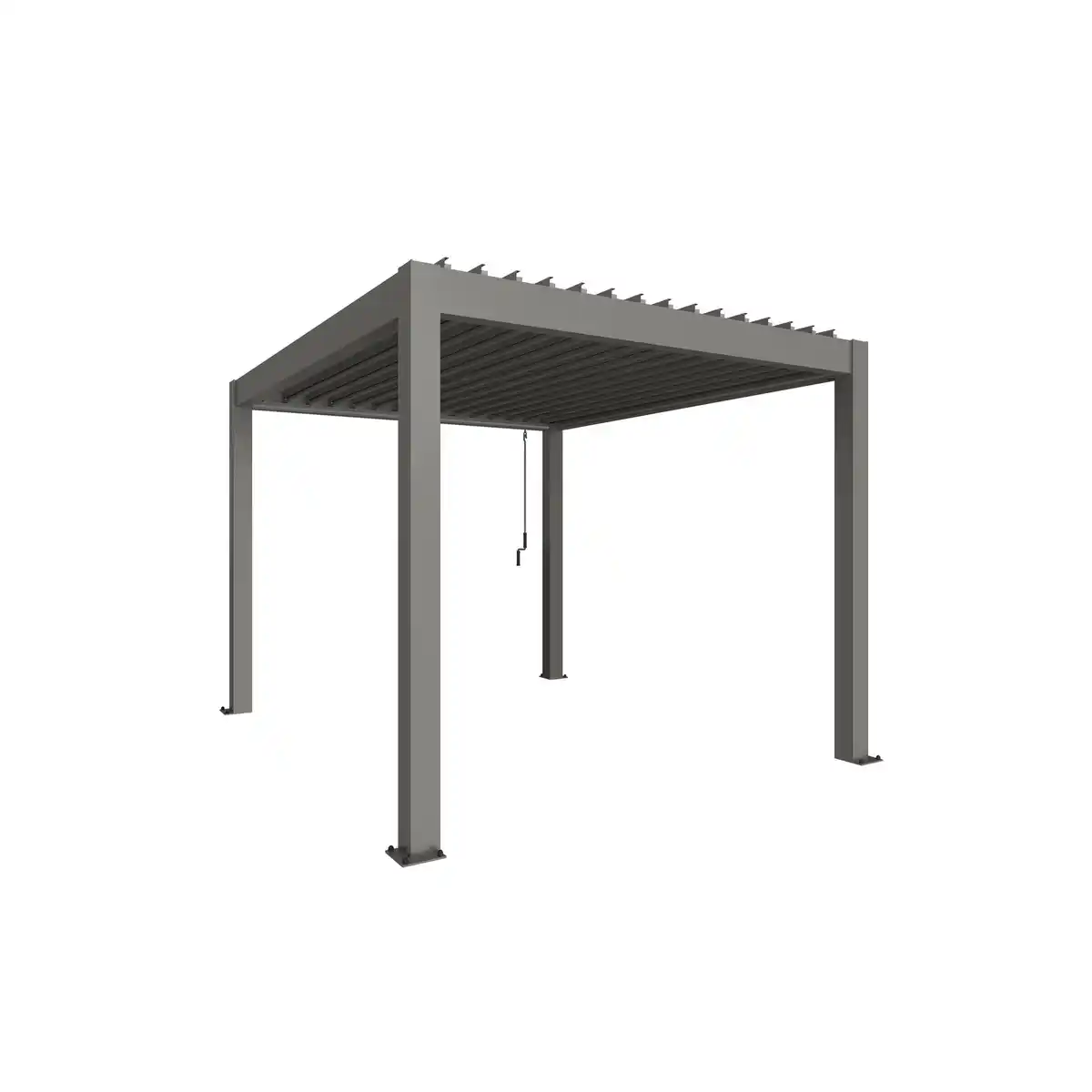 Bild 1 von Biohort Pergola Gr. 3 quarzgrau-metallic 312 x 367,5 cm