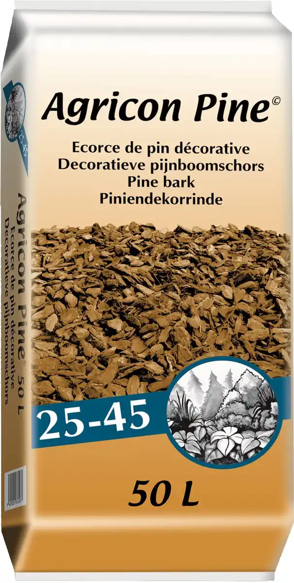 Bild 1 von Agricon Piniendekor mittelgrob 25-45 mm Körnung 50 L