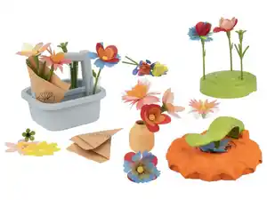 Playtive Kreativset Steckblumen, 109-teilig