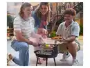 Bild 2 von GRILLMEISTER Holzkohle-Rundgrill »Kansas«, ca. Ø 33 cm