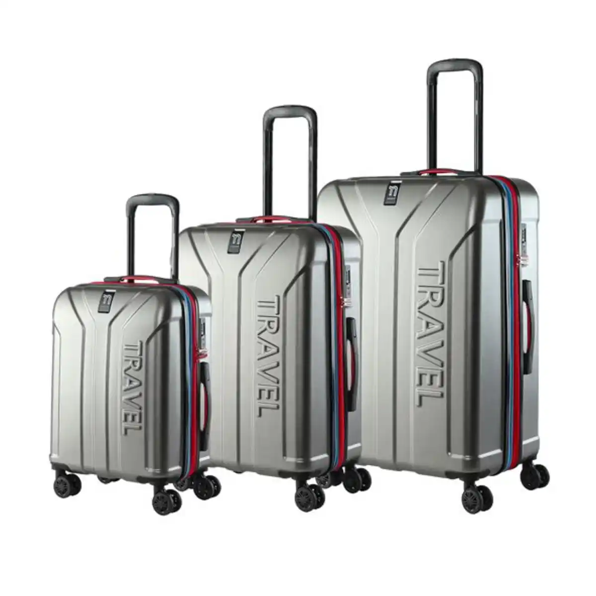 Bild 1 von Hartschalenkofferset Premium 3er-Set, silber-grau metallic anthrazit