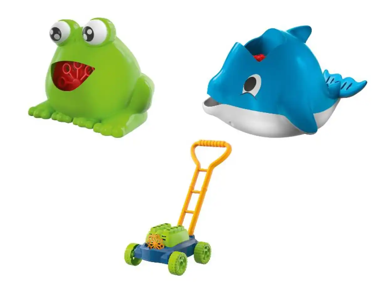 Bild 1 von Playtive Seifenblasenmaschine, inkl. 500 ml Seifenblasenflüssigkeit