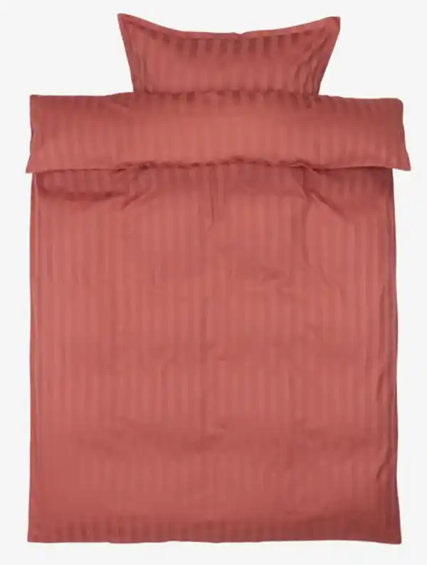 Bild 1 von Satin-bettwäsche NELL 135x200 rosa dunkel