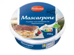 Milbona Mascarpone, 250 g