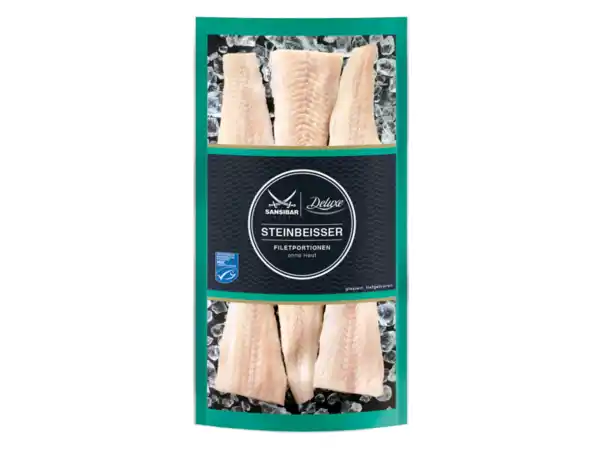 Bild 1 von Sansibar Deluxe MSC Steinbeisser Filetportionen,  450 g