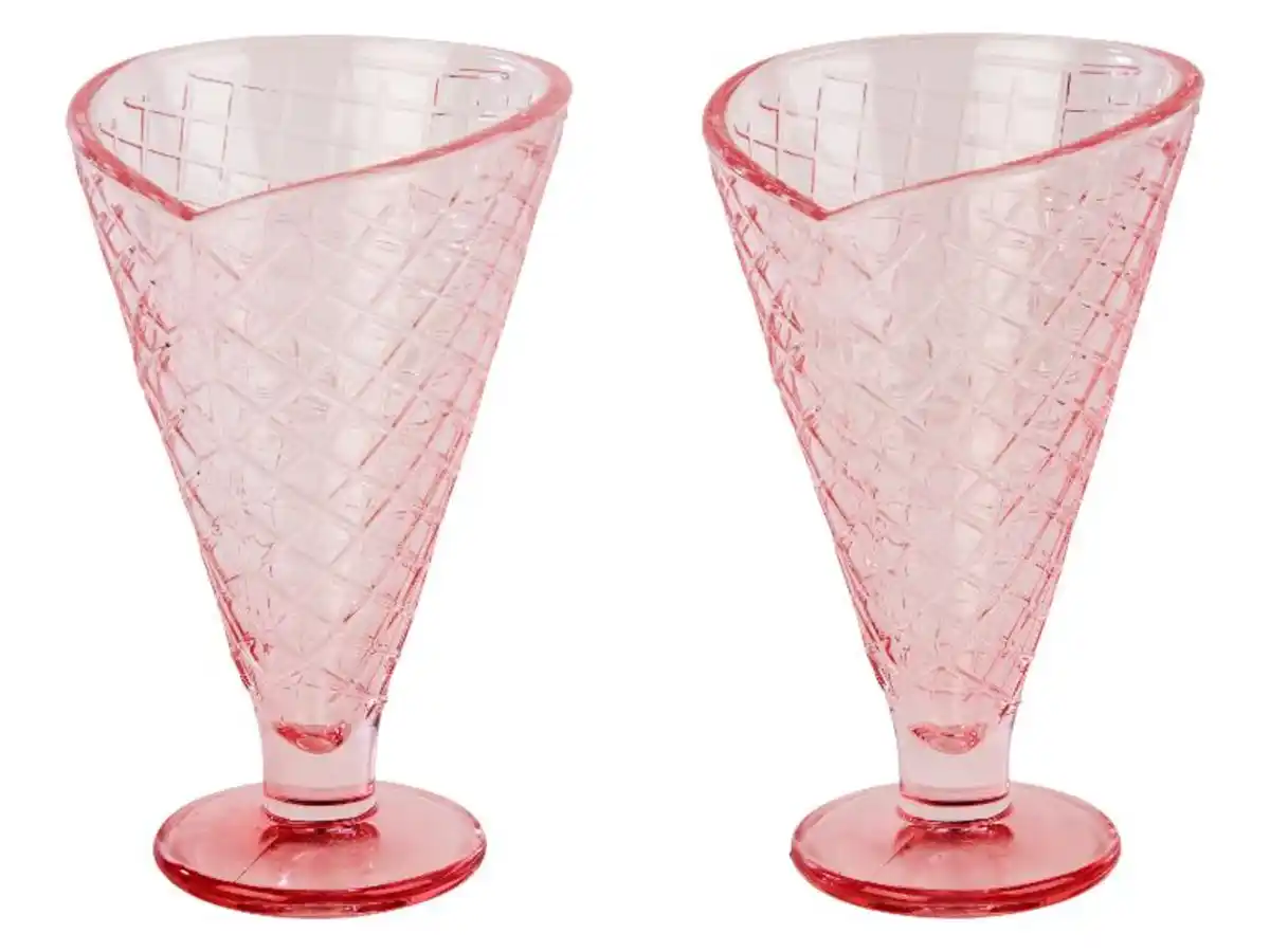 Bild 2 von LIVARNO home Glas-Eisbecher-Set / Glas-Eisschalen-Set, zum Servieren von Eiscreme und Desserts