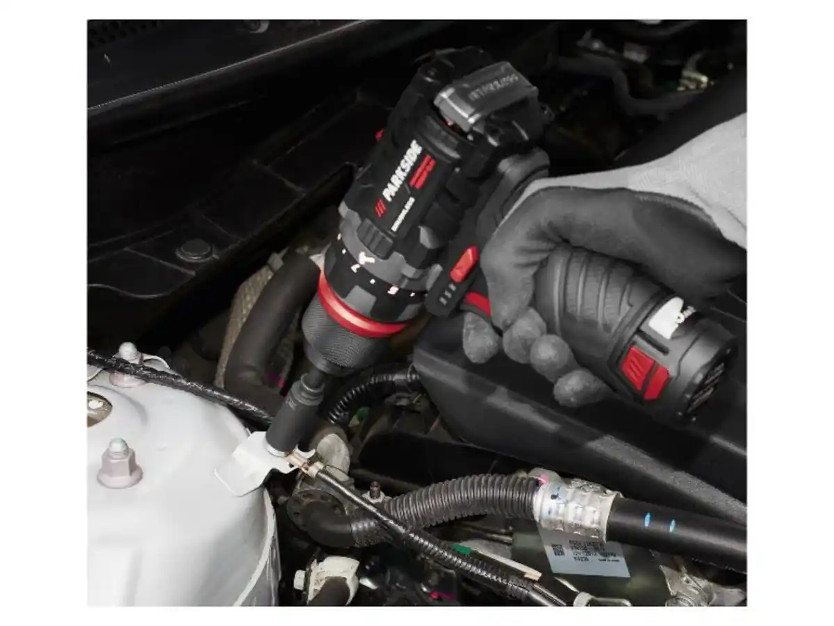 Bild 2 von PARKSIDE PERFORMANCE® ¼ Zoll Schlagnuss-Set, für Elektro- und Handwerkzeuge