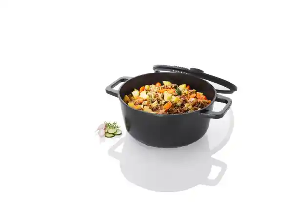 Bild 3 von LIVARNO home Aluguss-Kochtopf, mit innerer Literskala, Ø 28 cm