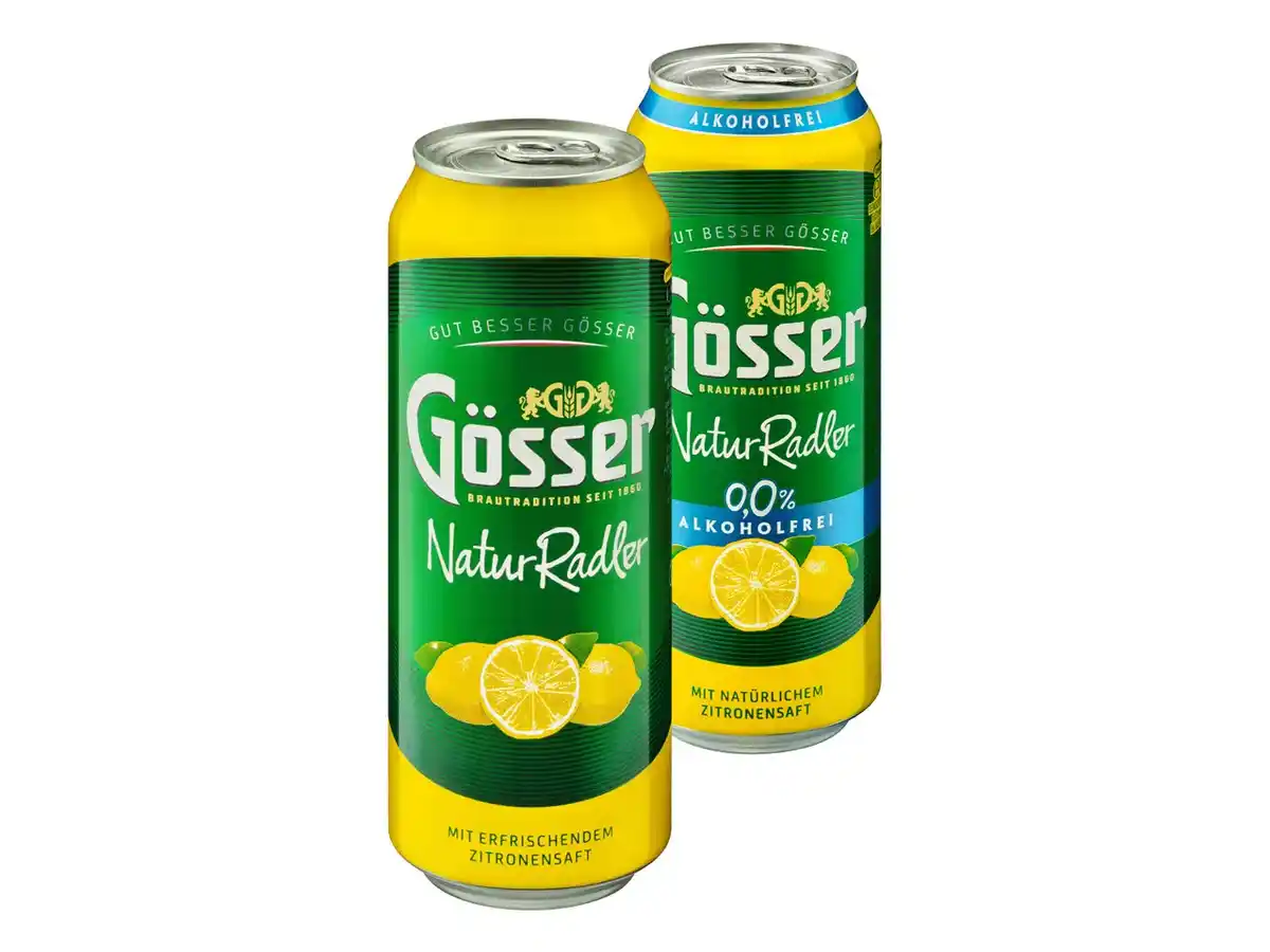 Bild 1 von Gösser Natur Radler