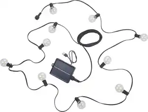 Trio Solar-Lichterkette Mood Hybrid 5,7 m 10 LED RGB