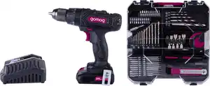 Gomag Akku-Bohrschrauber-Set GO-ASK74/1 20 V Mobile Werkstatt Akku & Ladegerät