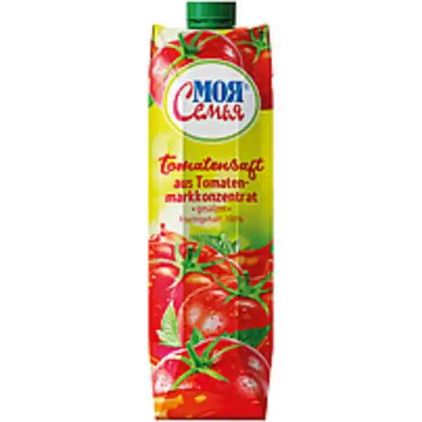 Bild 1 von "MOJA SEMJA" Tomatensaft aus Tomatenmarkkonzentrat, gesalzen