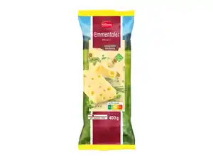 Milbona Emmentaler am Stück, 400 g