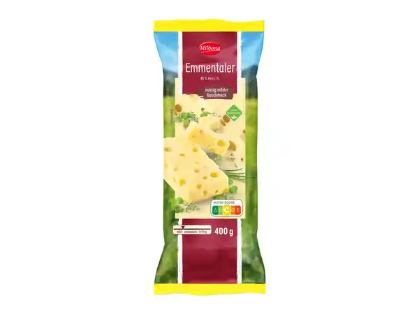 Bild 1 von Milbona Emmentaler am Stück,  400 g