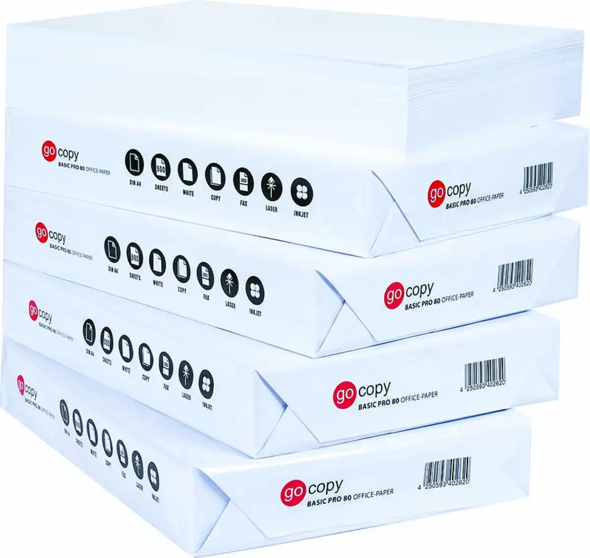 Bild 1 von Kopierpapier A4 500 Blatt weiß 80gr/m2