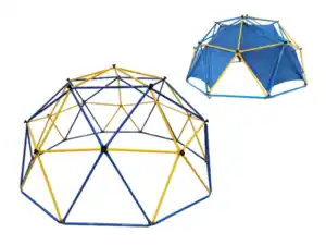 L.A. Sports Klettergerüst „Dome" mit Zelt Ø 305 cm