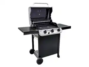 Char Broil 3-Brenner Gasgrill »Convective 310 B«, mit Deckelthermometer
