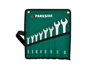 PARKSIDE® Doppel-Maulschlüssel-Satz / Ring-Maulschlüssel-Satz, 8-teilig